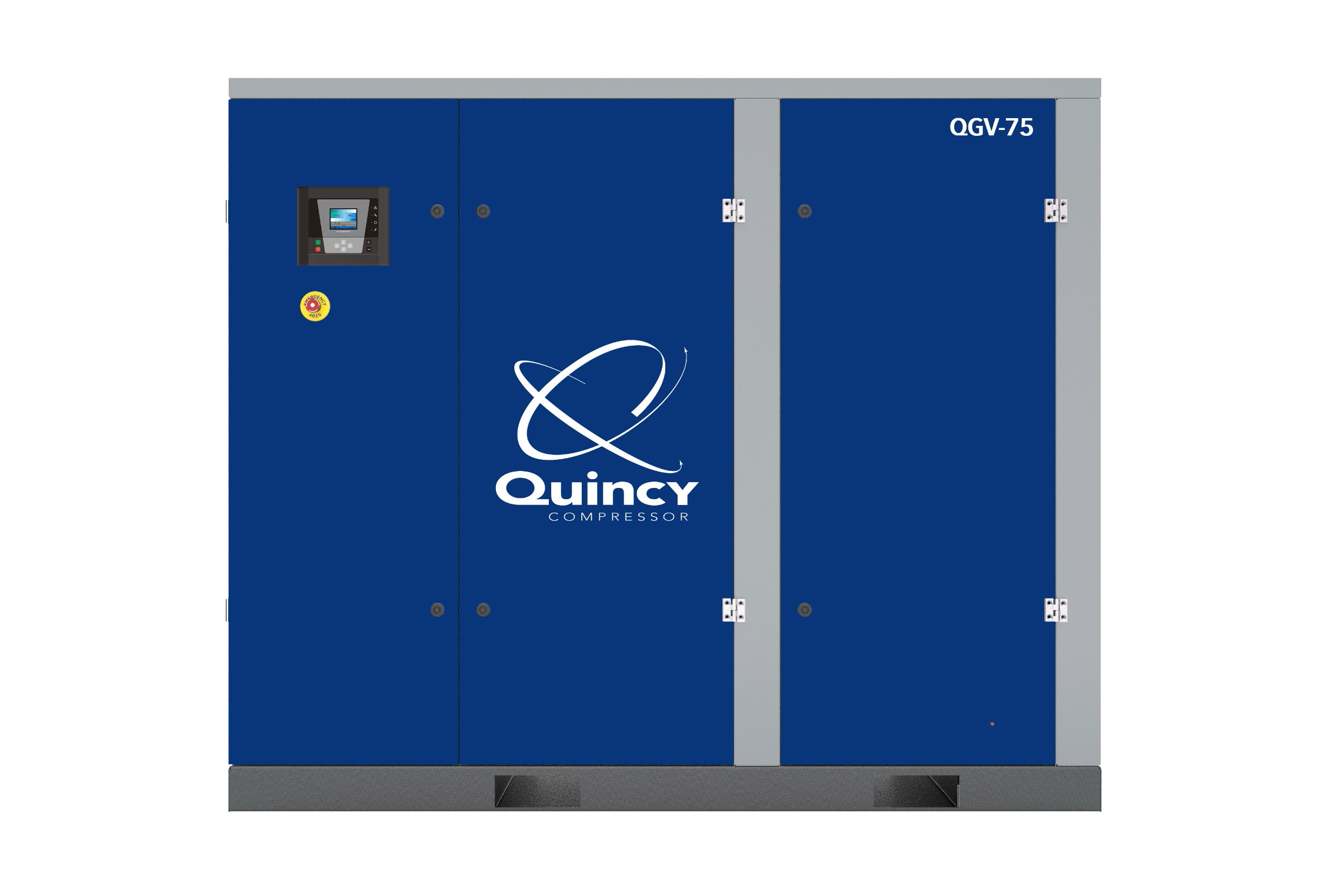 QGV oil injection screw air compressor